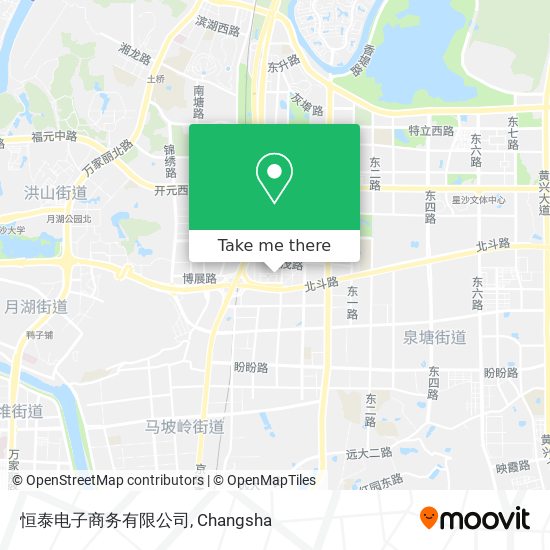 恒泰电子商务有限公司 map