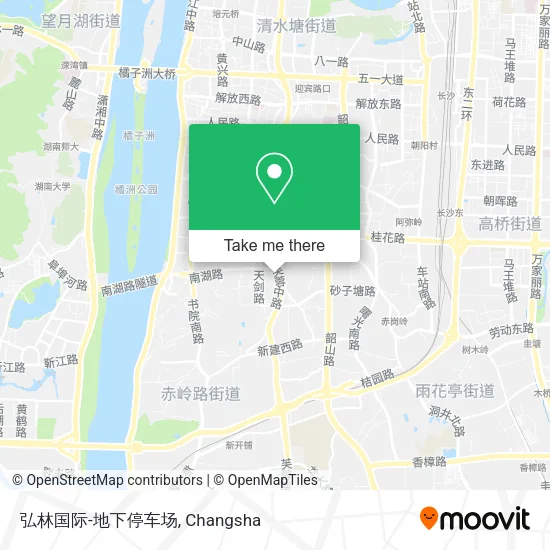 弘林国际-地下停车场 map