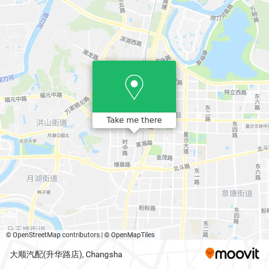 大顺汽配(升华路店) map