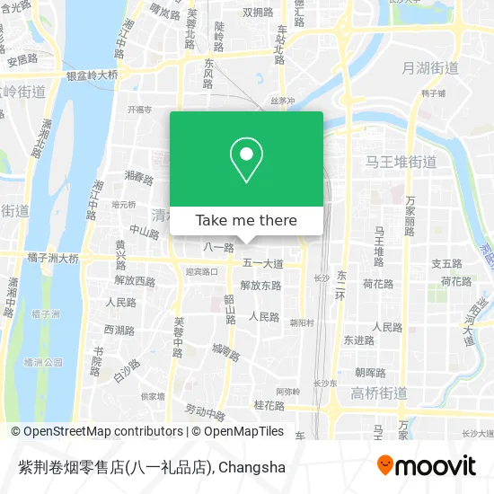 紫荆卷烟零售店(八一礼品店) map