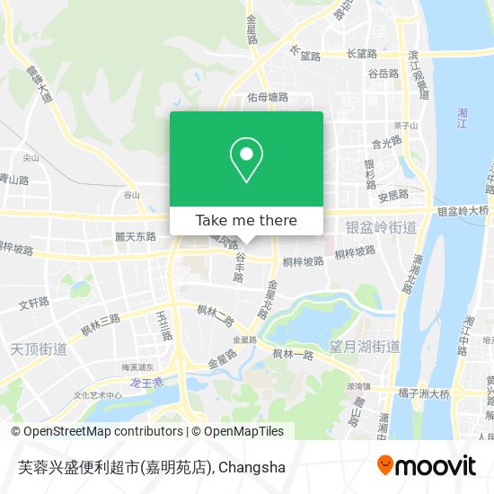 芙蓉兴盛便利超市(嘉明苑店) map