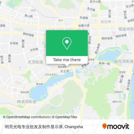 明亮光电专业批发及制作显示屏 map