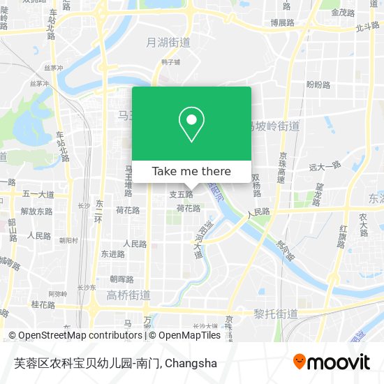 芙蓉区农科宝贝幼儿园-南门 map