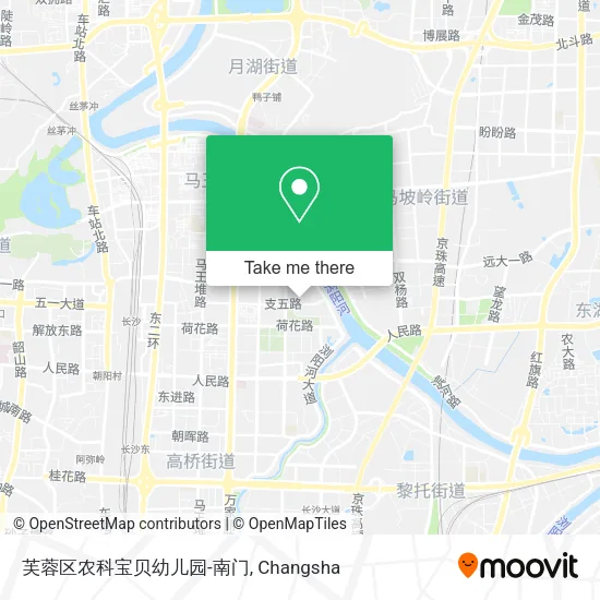 芙蓉区农科宝贝幼儿园-南门 map