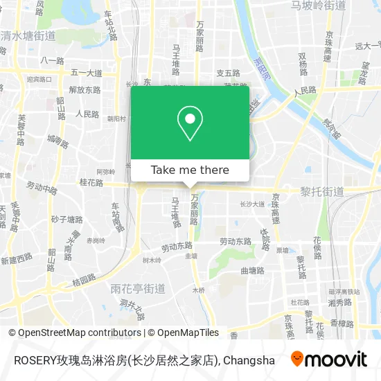 ROSERY玫瑰岛淋浴房(长沙居然之家店) map