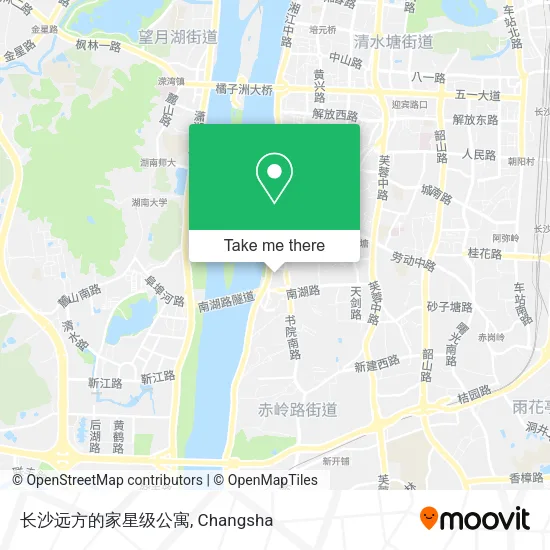 长沙远方的家星级公寓 map