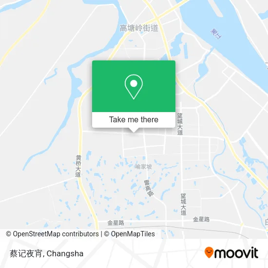 蔡记夜宵 map