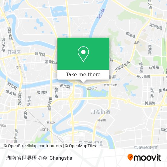 湖南省世界语协会 map