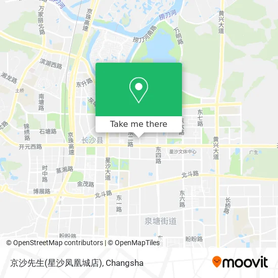 京沙先生(星沙凤凰城店) map