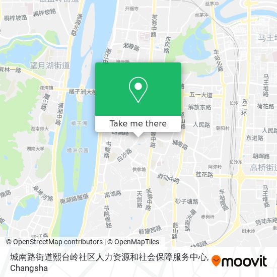 城南路街道熙台岭社区人力资源和社会保障服务中心 map