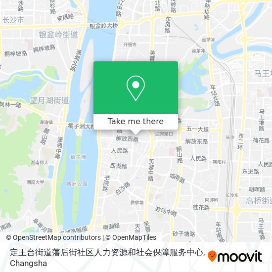 定王台街道藩后街社区人力资源和社会保障服务中心 map