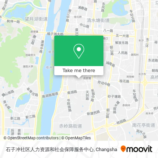 石子冲社区人力资源和社会保障服务中心 map