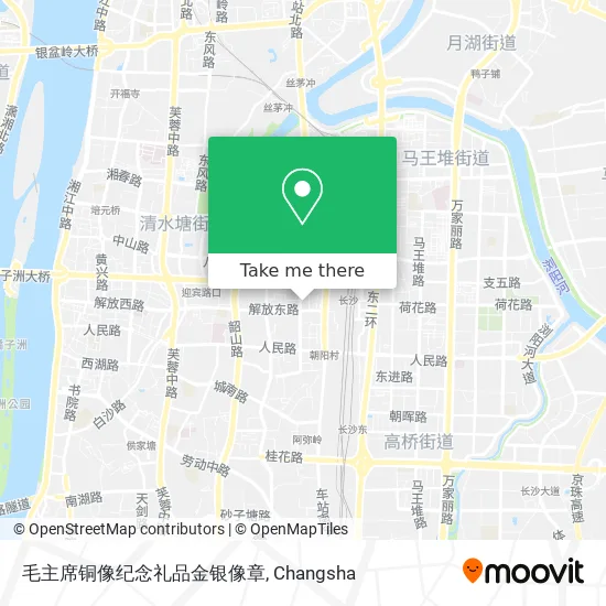 毛主席铜像纪念礼品金银像章 map