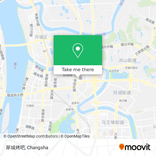 犀城烤吧 map