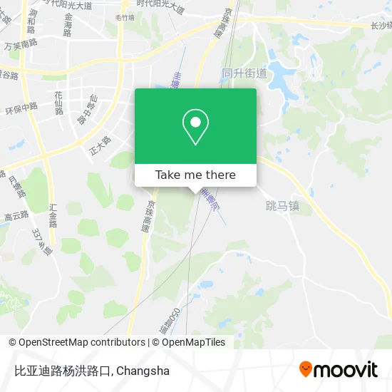 比亚迪路杨洪路口 map