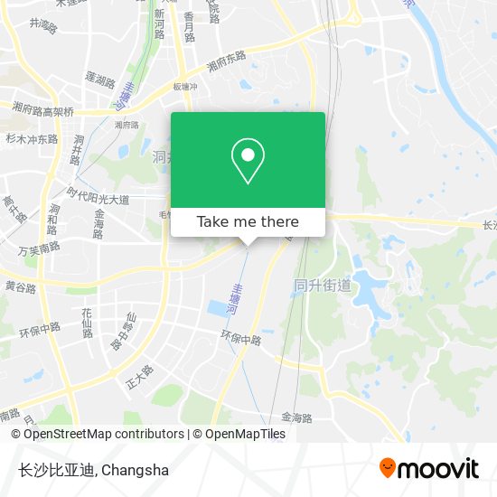 长沙比亚迪 map