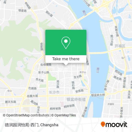德润园润怡苑-西门 map