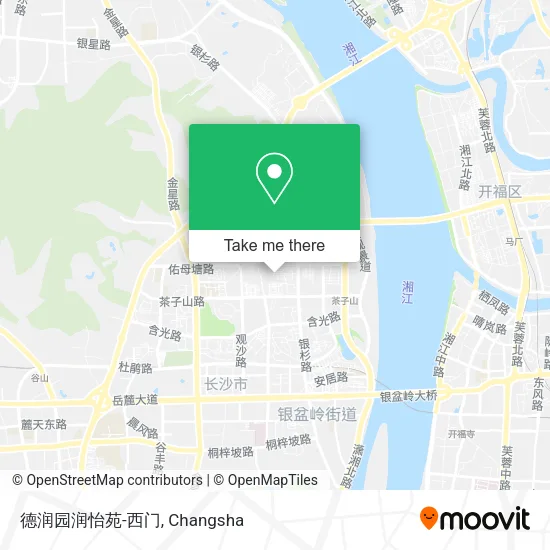 德润园润怡苑-西门 map