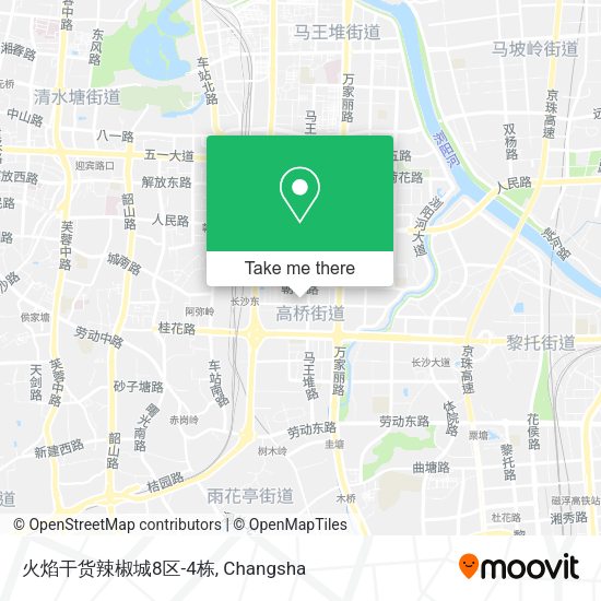 火焰干货辣椒城8区-4栋 map