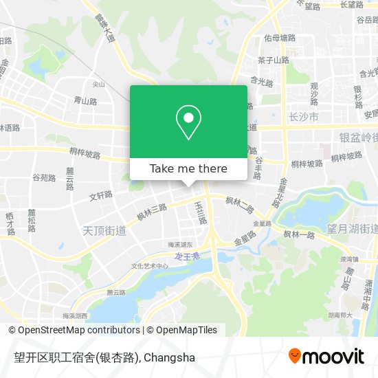 望开区职工宿舍(银杏路) map