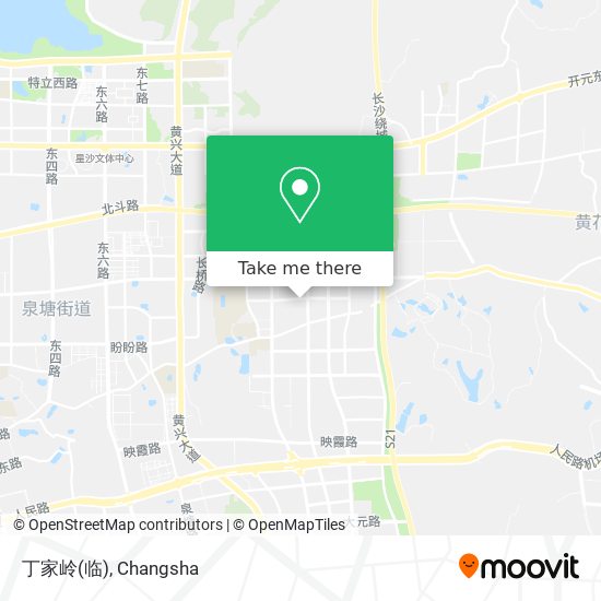 丁家岭(临) map
