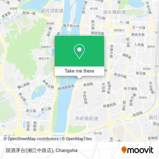 国酒茅台(湘江中路店) map