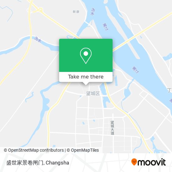 盛世家景卷闸门 map