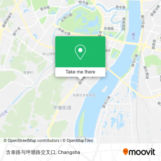 含泰路与坪塘路交叉口 map