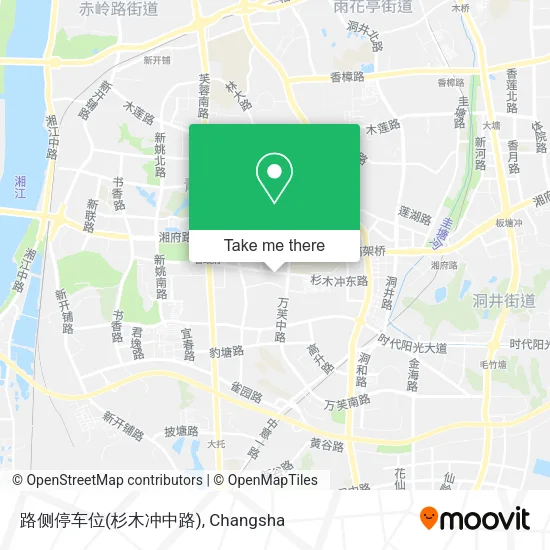 路侧停车位(杉木冲中路) map