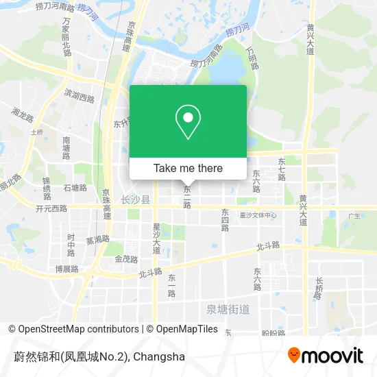 蔚然锦和(凤凰城No.2) map