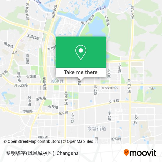黎明练字(凤凰城校区) map