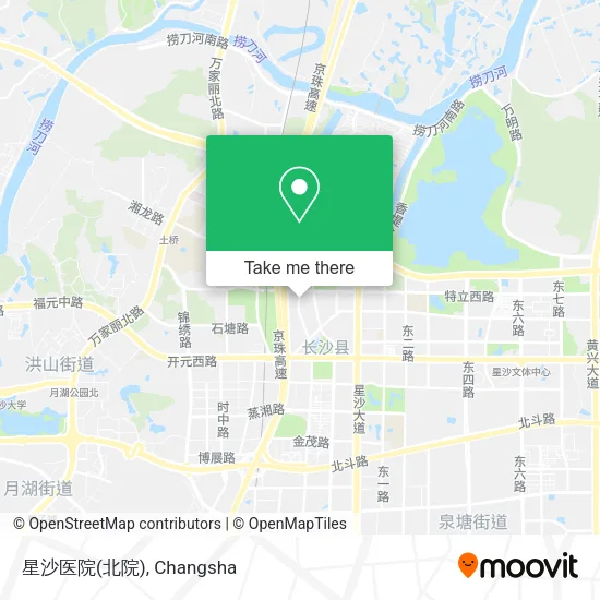 星沙医院(北院) map