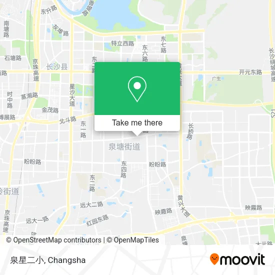 泉星二小 map