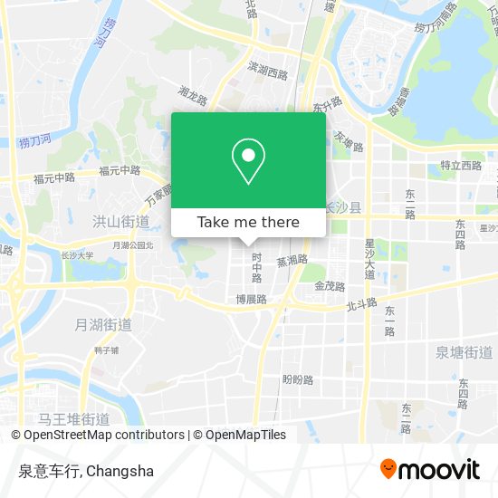 泉意车行 map