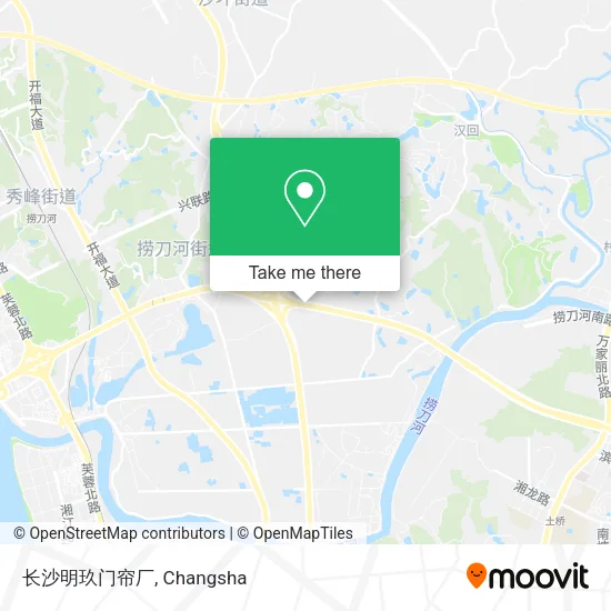 长沙明玖门帘厂 map