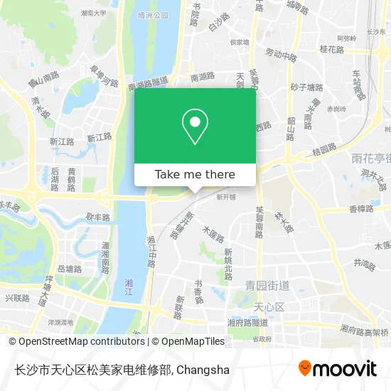 长沙市天心区松美家电维修部 map