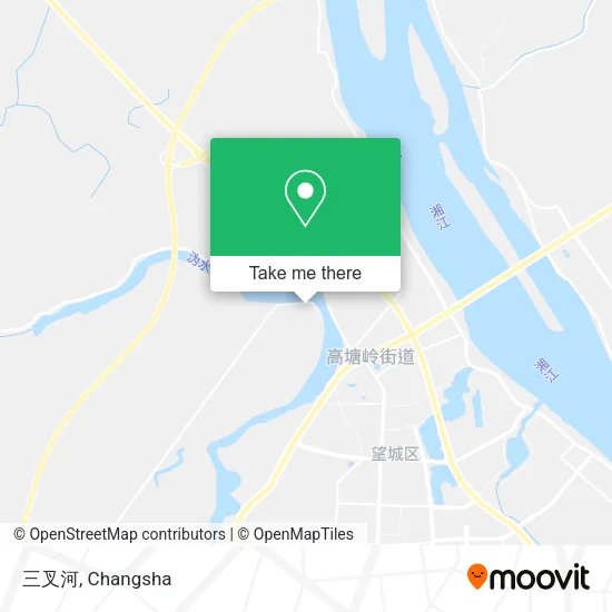 三叉河 map