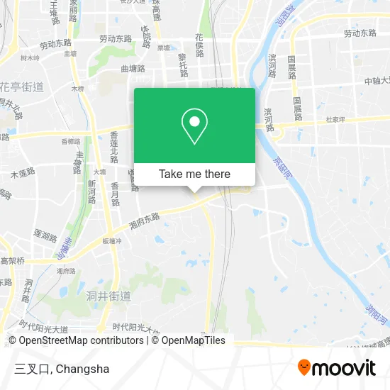 三叉口 map