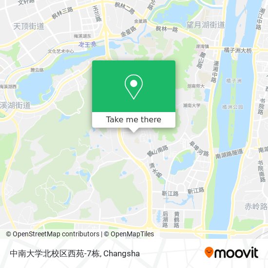 中南大学北校区西苑-7栋 map