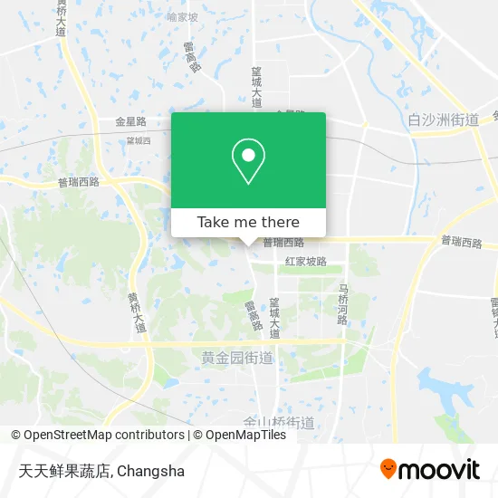 天天鲜果蔬店 map
