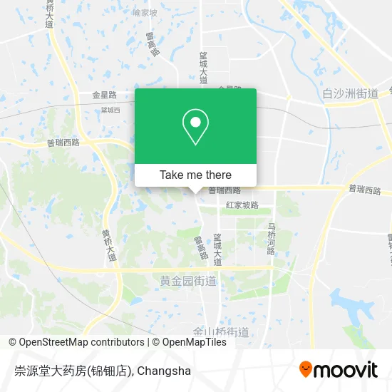 崇源堂大药房(锦钿店) map