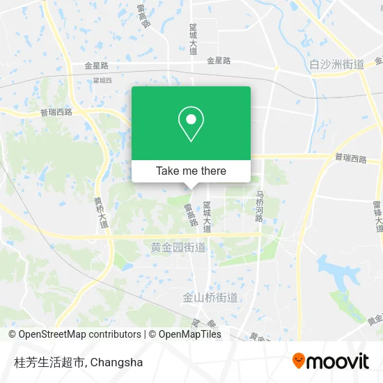 桂芳生活超市 map