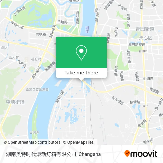 湖南奥特时代滚动灯箱有限公司 map