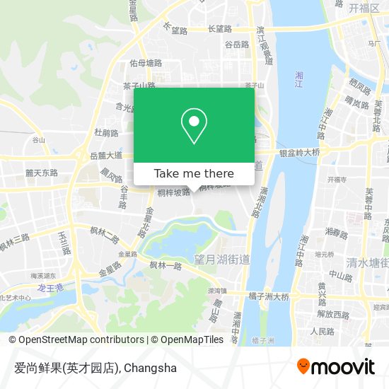 爱尚鲜果(英才园店) map
