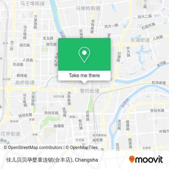 佳儿贝贝孕婴童连锁(合丰店) map
