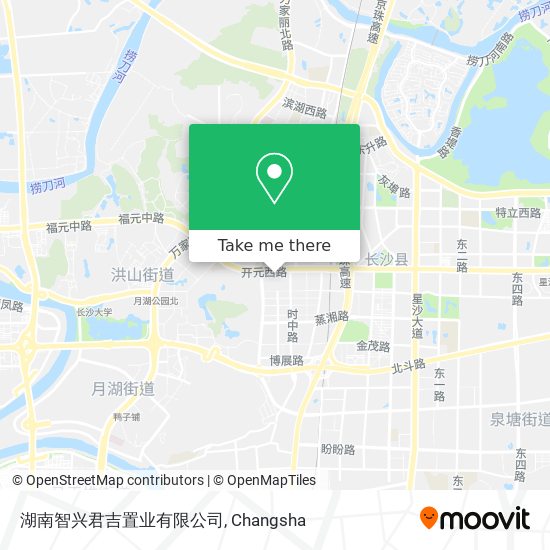 湖南智兴君吉置业有限公司 map