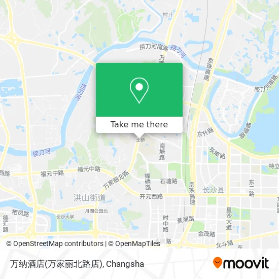 万纳酒店(万家丽北路店) map