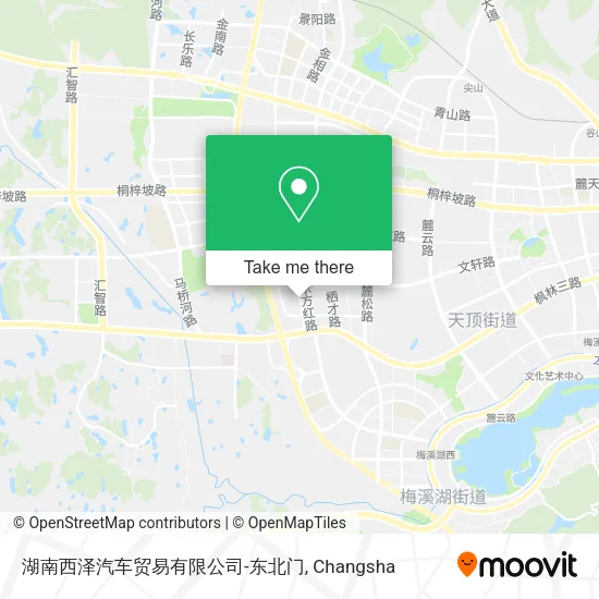 湖南西泽汽车贸易有限公司-东北门 map