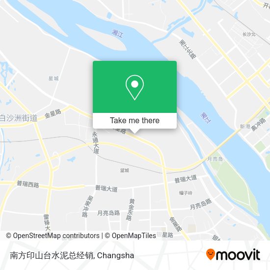 南方印山台水泥总经销 map