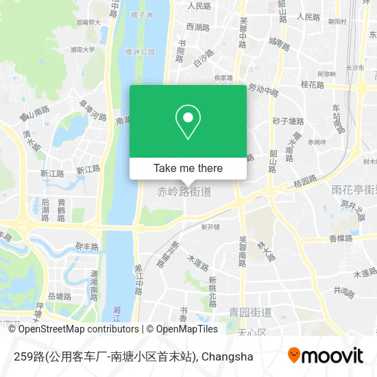 259路(公用客车厂-南塘小区首末站) map